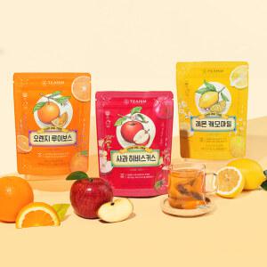 [쌍계명차]과일허브티 골라담기 15티백X2 (레몬캐모마일 오렌지루이보스 사과히비스커스 애사비)