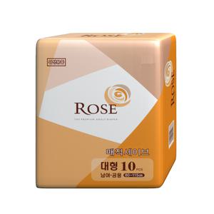 로즈 성인용 기저귀 매직세이브 통기성 100매