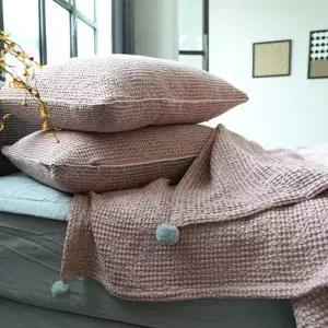 [텐바이텐]모달와플 핑크 홑겹이불