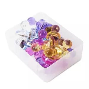 마그피아 자석홀더 체스형(대) 27mm 25개 1통 MNMH-27-25 장구자석 냉장고 홀더