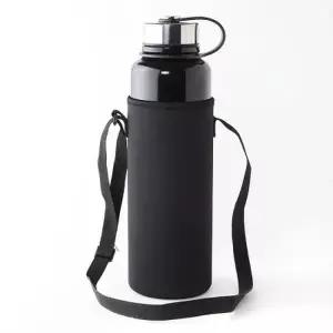 [텐바이텐][엣모어]핫앤쿨 더블월 보온병(1.5L) (블랙) (파우치포함)