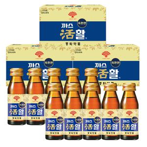 부채표 까스활 75ml 30병 소화제 음료 까스활명수