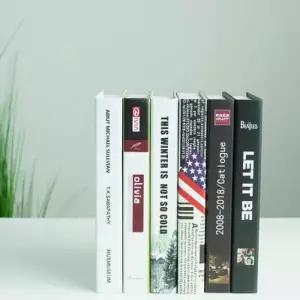 [텐바이텐]홈카페 모던 엔틱 인테리어 모형책 가짜책 소품 36종 (랜덤)