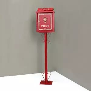 [텐바이텐](khhl220)엔틱 스탠드우편함 (레드)