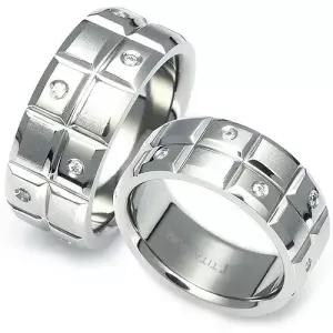 T-618 DIA CO 다이아몬드 티타늄 커플링 반지 이니셜무료 무료배송 맞춤제작 평생AS