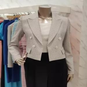 [미니멈]슬림 더블단추 숏자켓 MYAGWJ2050