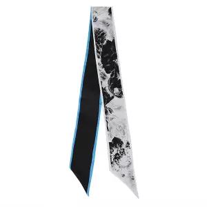 알렉산더맥퀸 플로랄 프린트 트윌리 스카프 780073-3009Q-1068