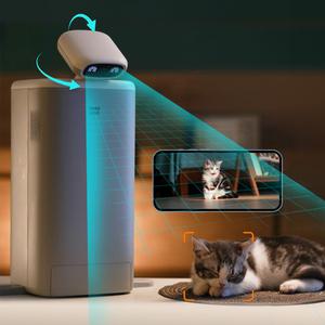 펫쭈 반려동물 AI 자동급식기 강아지 고양이 펫캠