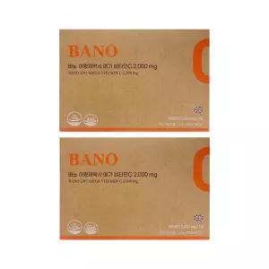 바노 이왕재 박사 메가 비타민C 2000mg 고함량 영국산 비타민 90포 2개 / 써클
