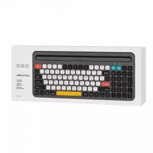 라이트컴 AB407 Coms 크래들무선블루투스5.0키보드스마트폰태블릿PC거치블랙