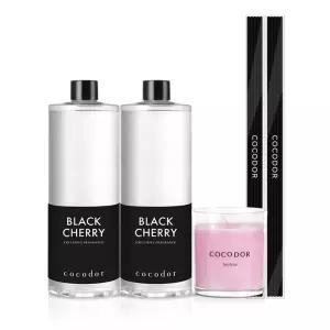코코도르 디퓨저 리필액 500m 2개+스틱10P+프리미엄자 실내방향제 인테리어 양재동꽃시장