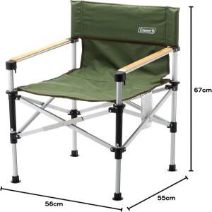 캠핑가구 콜맨 Coleman 의자 투웨이 캡틴 그린 폴딩 수납 케이스 포함 2000031281