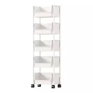 3단 4단 5단 트롤리 이동식 주방 틈새 카트 선반 수납장 ODM-TROLLEY3