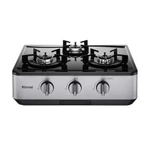 [린나이]가스레인지 3구 실버 RT-6520I