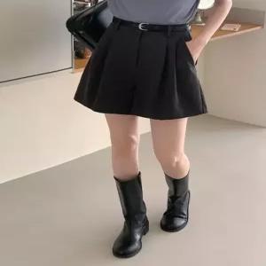 (SL/2기장/3부4부) 데이위크 2기장 핀턱 하프 슬랙스 팬츠 ps4935