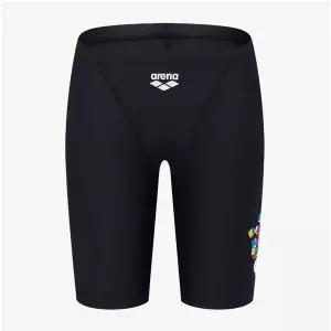 [아레나](대구신세계)남아동 일반 4부 실내수영복(큐브펀치)(A5BB1BF04)BLK