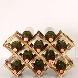 제이피스토어 와인 거치대 원목 악세사리 케이스 술 양주 나무 진열장 장식장 선반 감성 랙 진열대