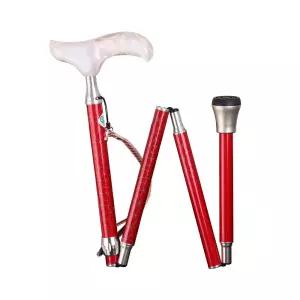 시나노 케인 카이노스 사나다 접이식 지팡이 KSRD5004 레드
