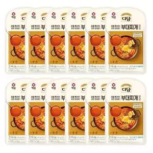 [CJ제일제당][T]백설 다담 부대찌개양념140g x12개