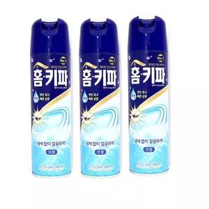 홈키파 모기 퇴치제 무향 에어로솔500ml 3개