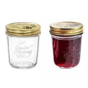 보르미올리 콰트로와이드밀폐 320ml 2p 잼병 딸기 된장 강된장