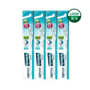 시스테마 음파진동 칫솔 컴팩트 블루 리필 2입 x 4개