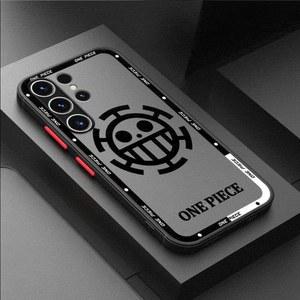 핸드폰케이스 원피스 로고 전화 케이스 갤럭시 S20 S10 FE S9 Plus S21 범퍼 소프트 S22 S23 S24 커버 Lite