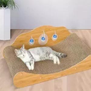 고양이 스크레처 소파 장난감 가리가리 크림펫