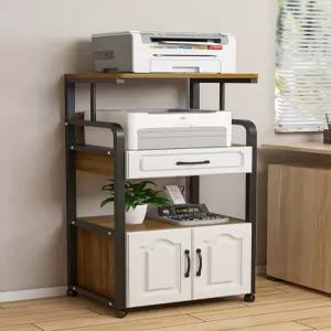 복합기 프린터 서랍장 이동식 사무용 협탁 복사기 책상 선반