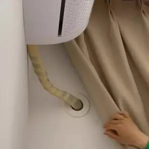 벽 구멍 마감 고정 링 에어컨 가리개 배관 외벽 파이프 천공 덮개 마개 커버 뚜껑