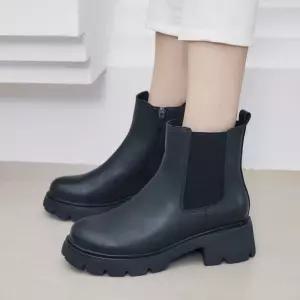 엠.무크 에르 소가죽 첼시 앵클부츠 블랙 516523611AA