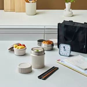 써모스 뉴 플+스 반반 보온도시락 TKLG-1151 도시락가방 학생 수능 직장