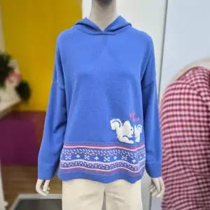 [베네통] 다람쥐 후드니트 BAKP63461 BL