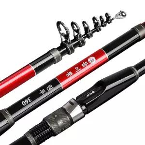 다용도 들어뽕 원투 낚시대 바다 민물 원투대 360