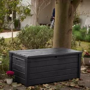 [텐바이텐]케터 브라이트우드 야외보관함/데크박스 (454리터)