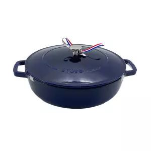 스타우브 B품 시스테라 전골 다크블루 28cm 인덕션 무쇠냄비 주물 전골냄비