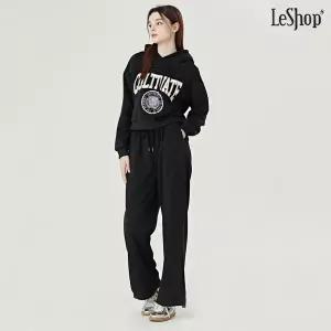 [르샵]기모 언발 티셔츠 밴딩 팬츠 셋업 (DO4OW004A)