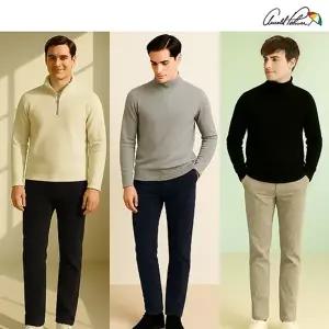 [아놀드파마](25FW 신상) 아놀드파마 남성 코듀로이 기모 팬츠 (3종)