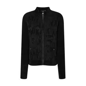 [닥스]25FW PREMIUM 여성 자카드셔닐사 니트풀집업 DNSW5D717BK_s