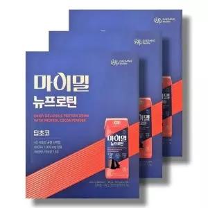 대상 마이밀 뉴프로틴 딥초코 190ml 16팩 3박스 /wb23486172673957