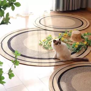 포르르 멍석 돗자리 일본풍 여름 침실 라탄 감성