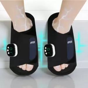 족저근막염 저주파 마사지기 다리 발바닥  충전식 슬리퍼형 안마기