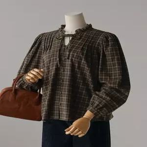 [잇수다랩] 린블레 기모 블라우스