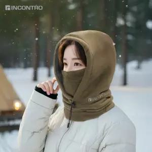인콘트로 폴라 후드 넥워머 겨울 웜아이템 방한용품 등산 캠핑 레져 야외활동 야외업무 보온장비  방한용