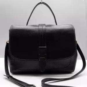 빈폴 가죽 블랙 여자 토트백 크로스백 가방