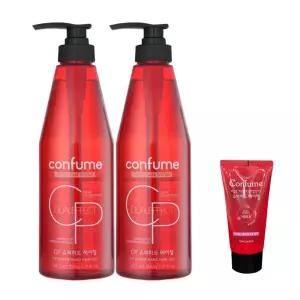 과일나라 컨퓸 슈퍼하드 헤어젤 600ml 2개 + 여행용 80ml 1개