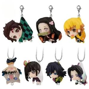 귀멸의 칼날 키링 인형 열쇠고리 가방꾸미기 탄지로 네즈코 젠이츠 기유