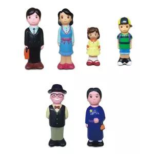 교회 초등학교 교육용 역할극 대가족 인형세트 어린이선물 놀이방교재 리얼리티 미니어처