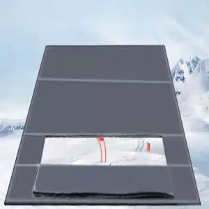 빙어 낚시 매트 직사각형 큐브 바닥 방수포 육각 겨울 얼음낚시텐트 누빔 캠핑 얼음
