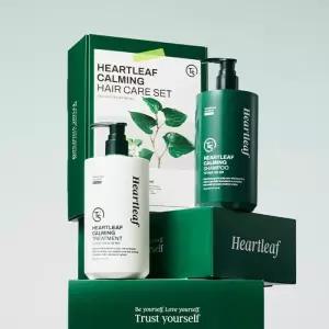 [티에스] TS 어성초 카밍 헤어 케어 세트 (샴푸500g+트리트먼트500g)